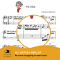 One page of 'Für Elise' piano sheet music with labeled notes, designed to help you learn Für Elise on piano more easily. The note labels eliminate the struggle of identifying notes, making practice more efficient and enjoyable